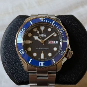 Seiko SKX-007 Watch Modified
